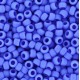 Toho seed beads 8/0 round Opaque-Frosted Periwinkle - TR-08-48LF